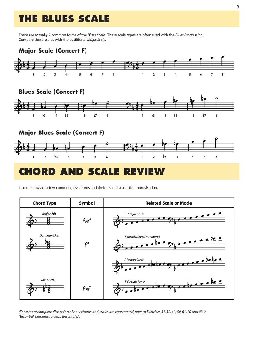 Essential Elements Jazz Play Along - Jazz Standards