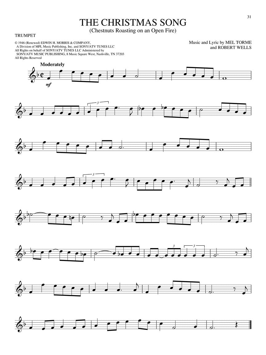 Big Book of Christmas Songs - Instrumental Solos Trumpet
