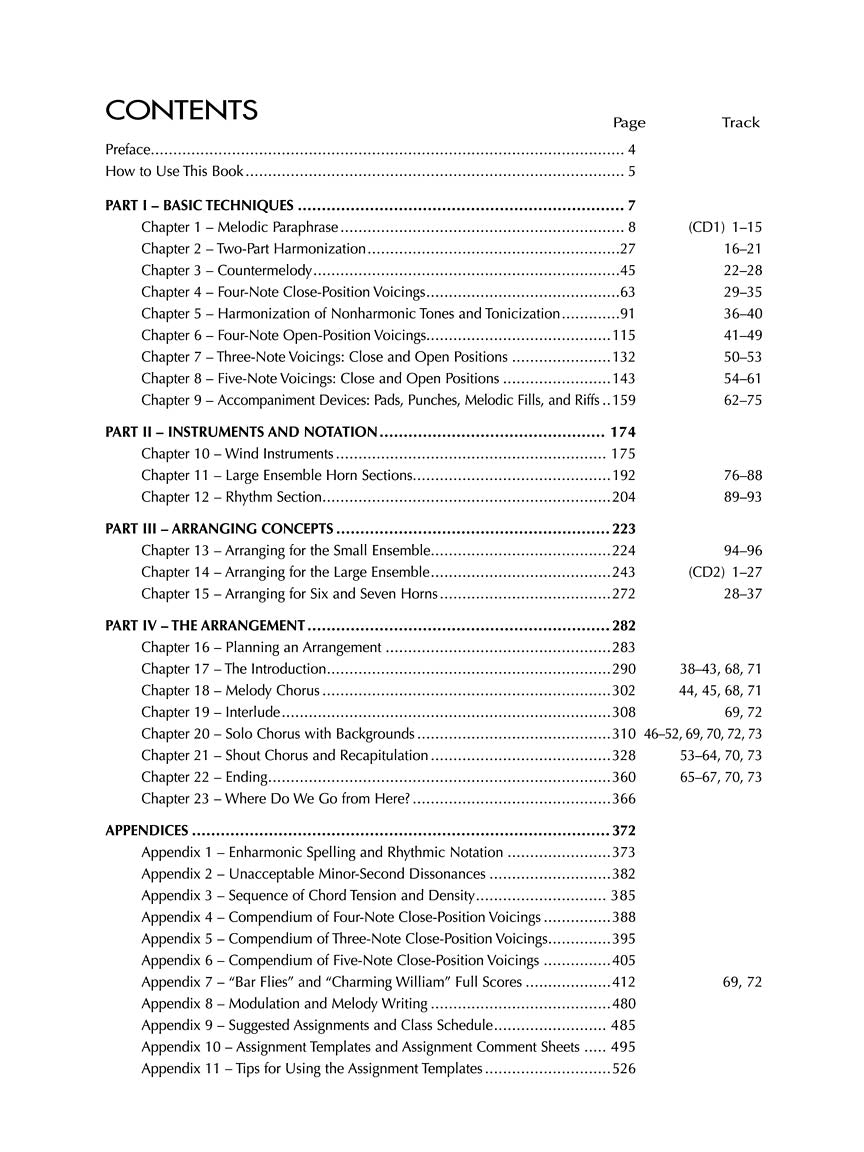 Instrumental Jazz Arranging