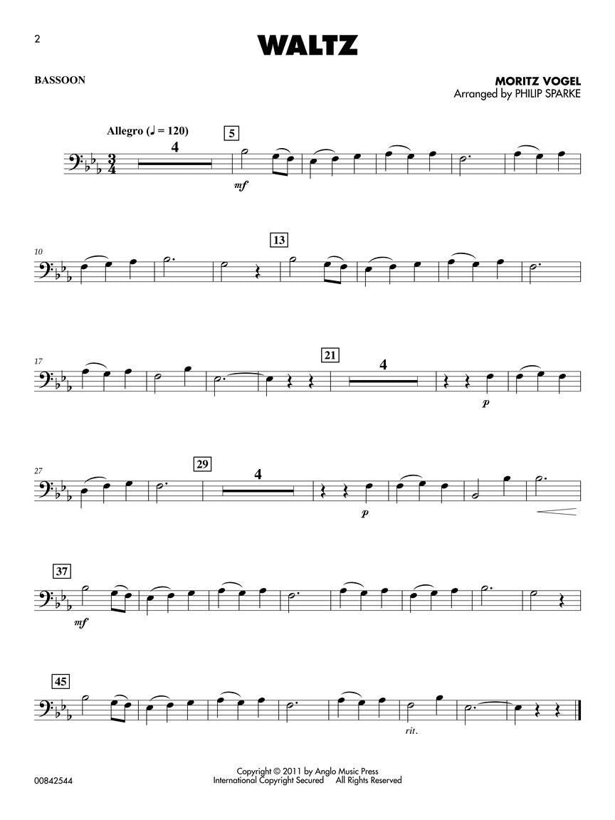 Classical Solos for Bassoon - 15 Easy Solos for Contest and Performance