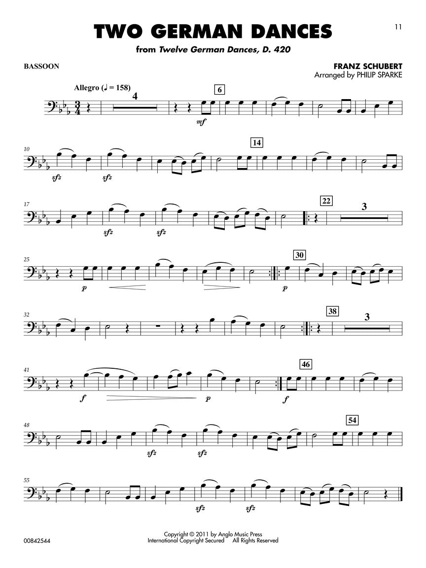 Classical Solos for Bassoon - 15 Easy Solos for Contest and Performance