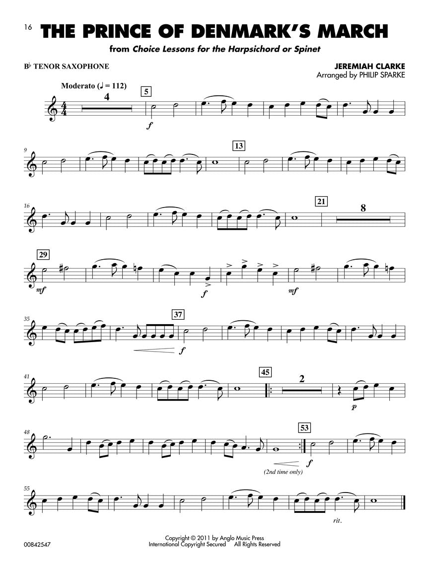 Classical Solos for Tenor Saxophone - 15 Easy Solos for Contest and Performance