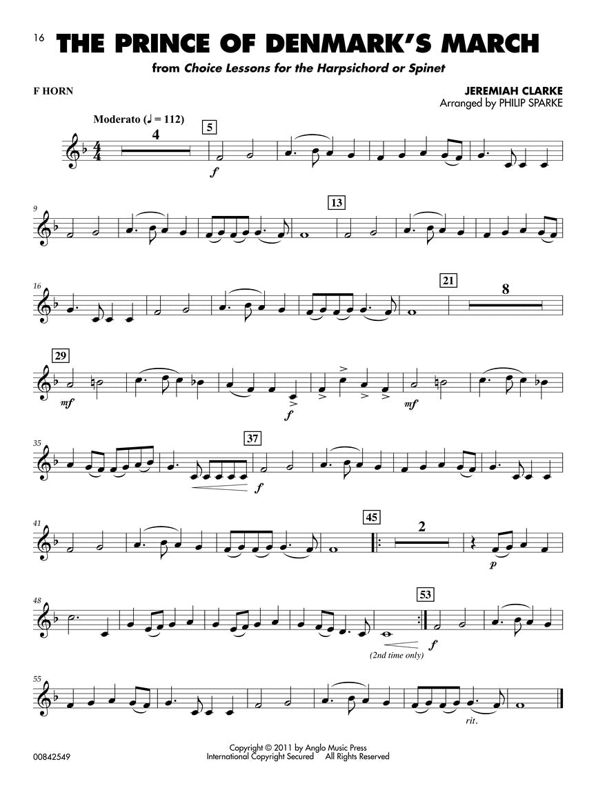 Classical Solos for F Horn - 15 Easy Solos for Contest and Performance