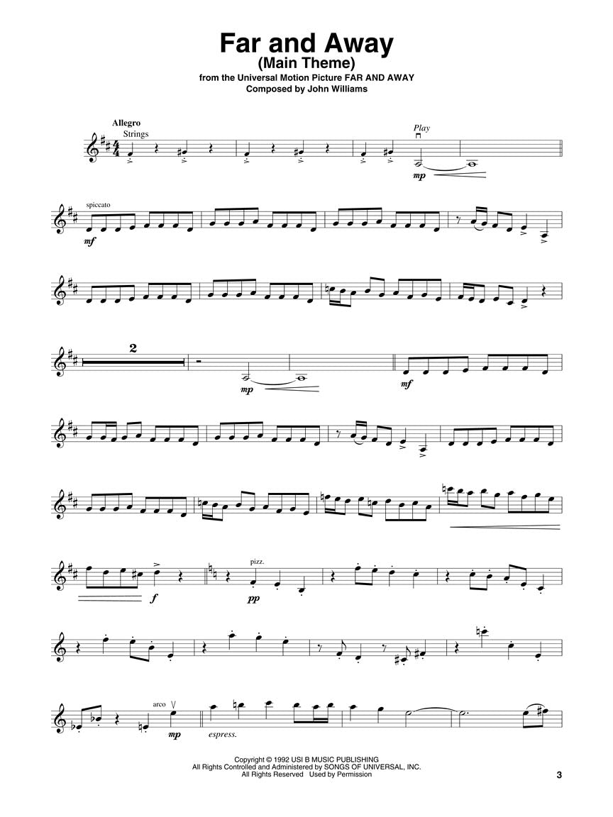 Movie Themes - Violin Play-Along Volume 31