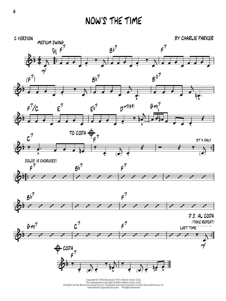 Parker, Charlie - Jazz Play Along Series, Vol. 26