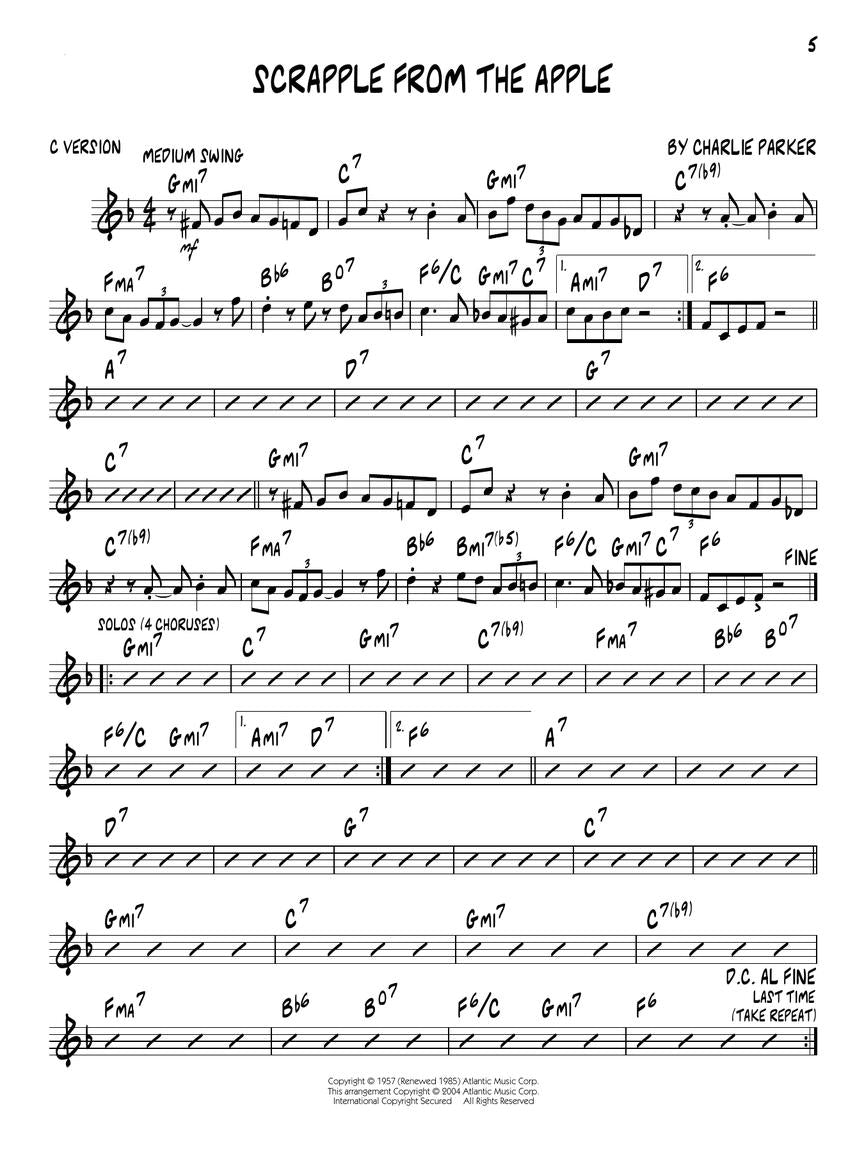 Parker, Charlie - Jazz Play Along Series, Vol. 26