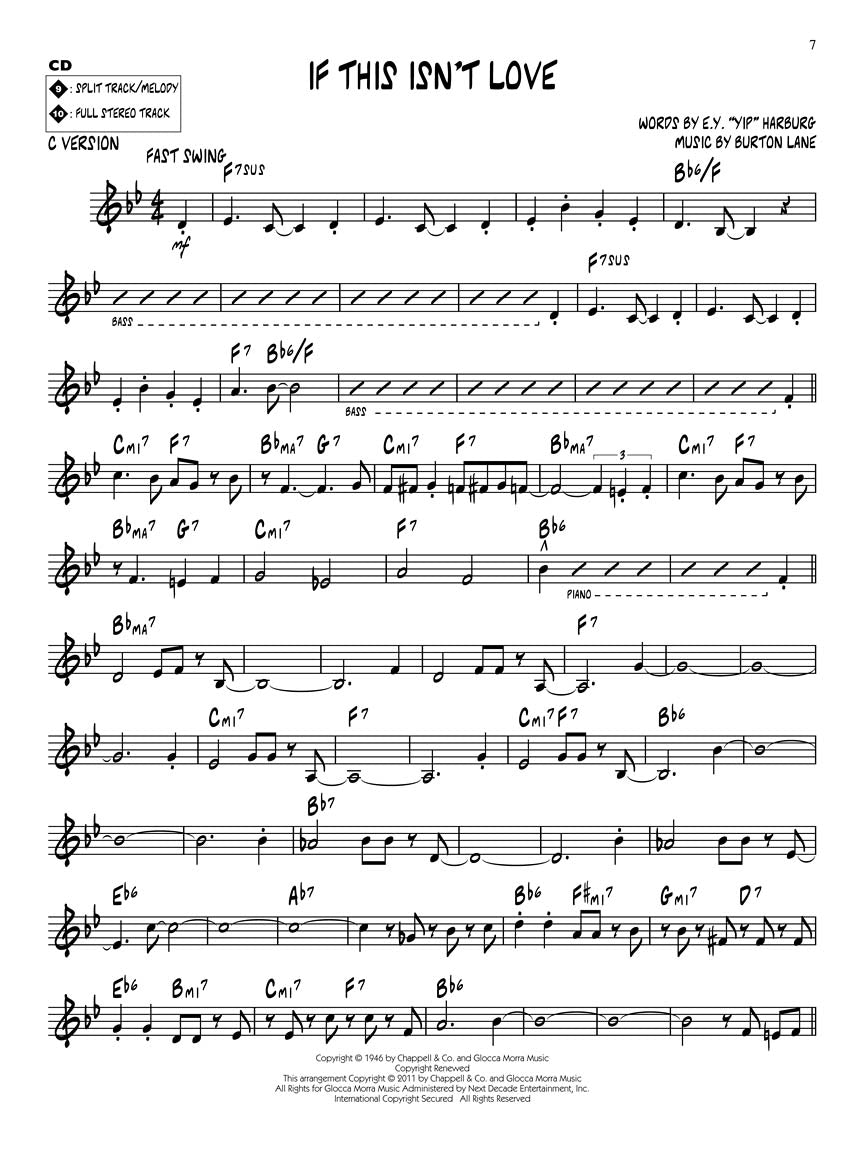 Adderley: Jazz Play-Along, Vol. 139