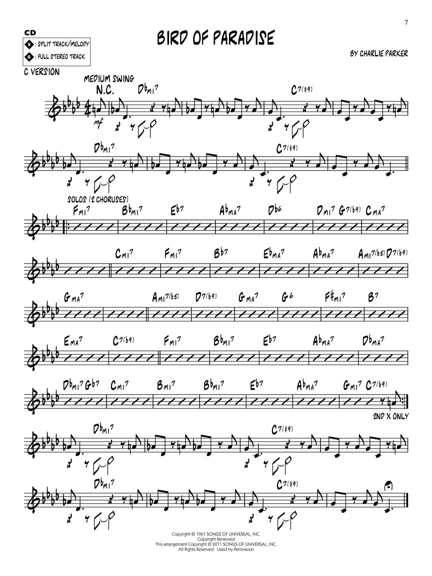 Parker, Charlie - Gems: Jazz Play-Along Series Vol. 142