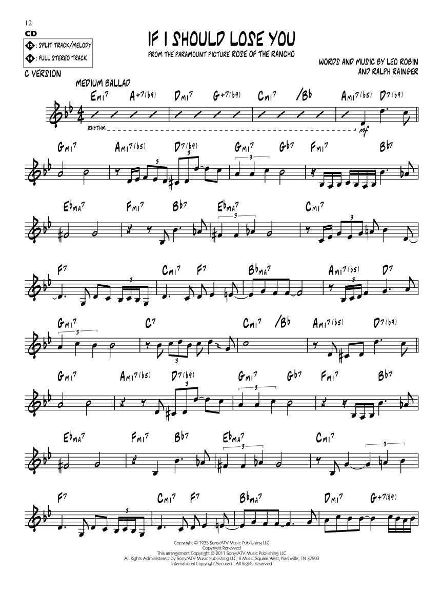 Parker, Charlie - Gems: Jazz Play-Along Series Vol. 142