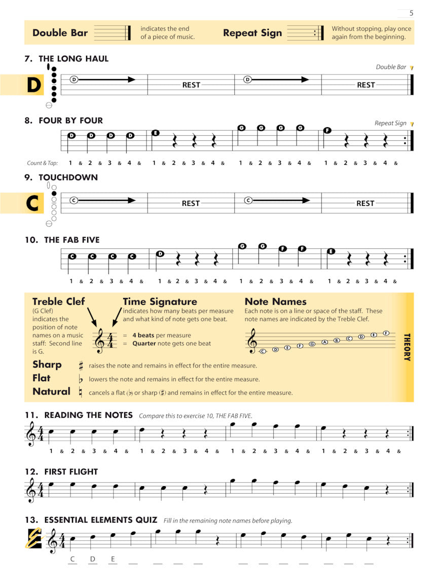 Bb Tenor Saxophone Book 1 with EEi Essential Elements for Band O/P