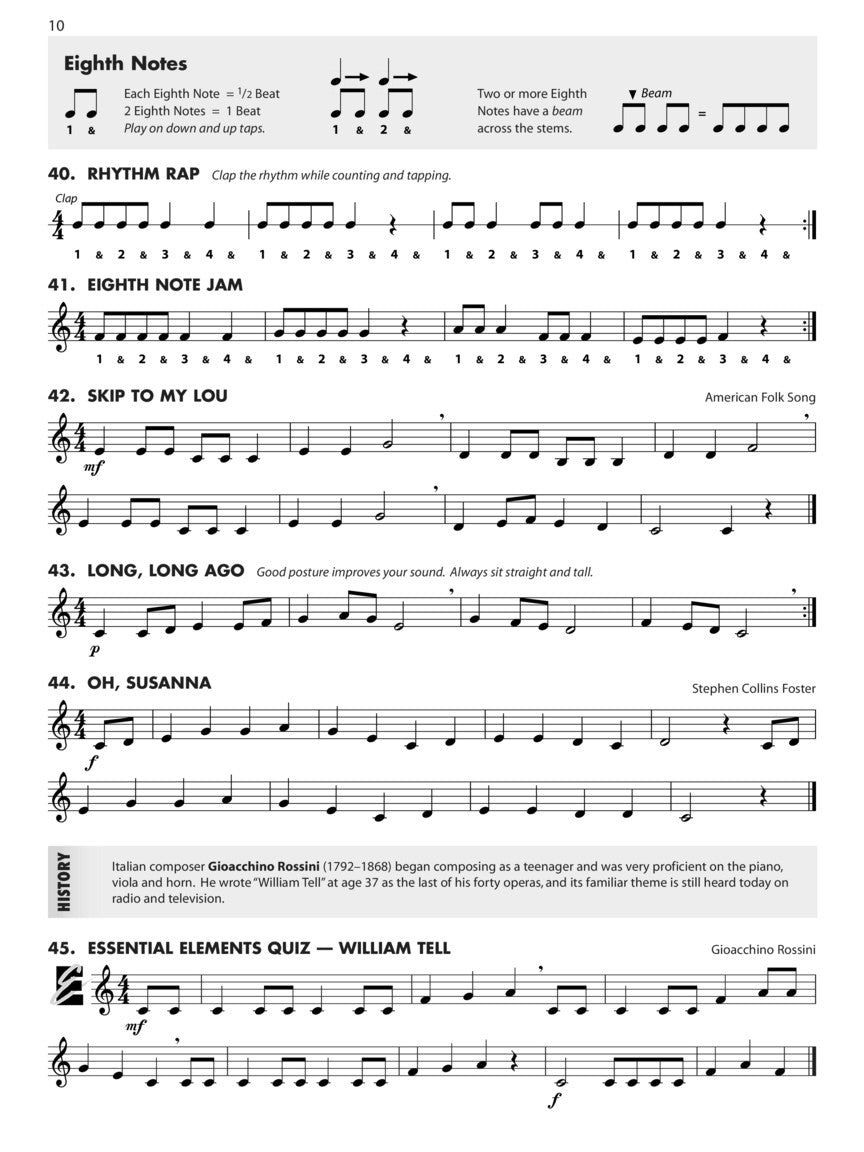Essential Elements for Band - Bb Trumpet Book 1 (w/EEi)