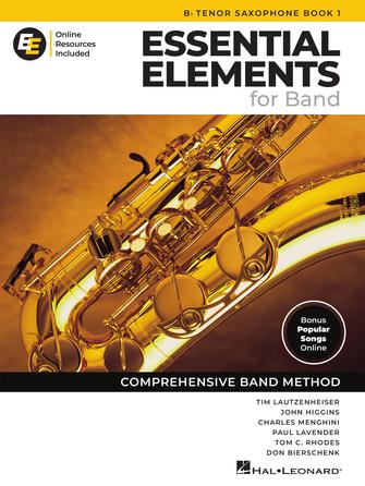 Essential Elements for Band – Bb Tenor Sax Book 1 with Online Resources