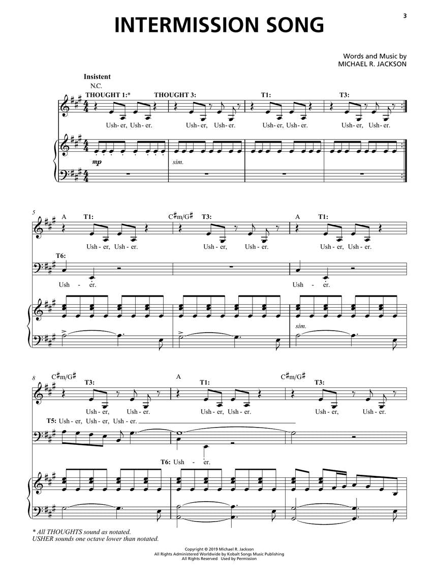 A Strange Loop Vocal Selections