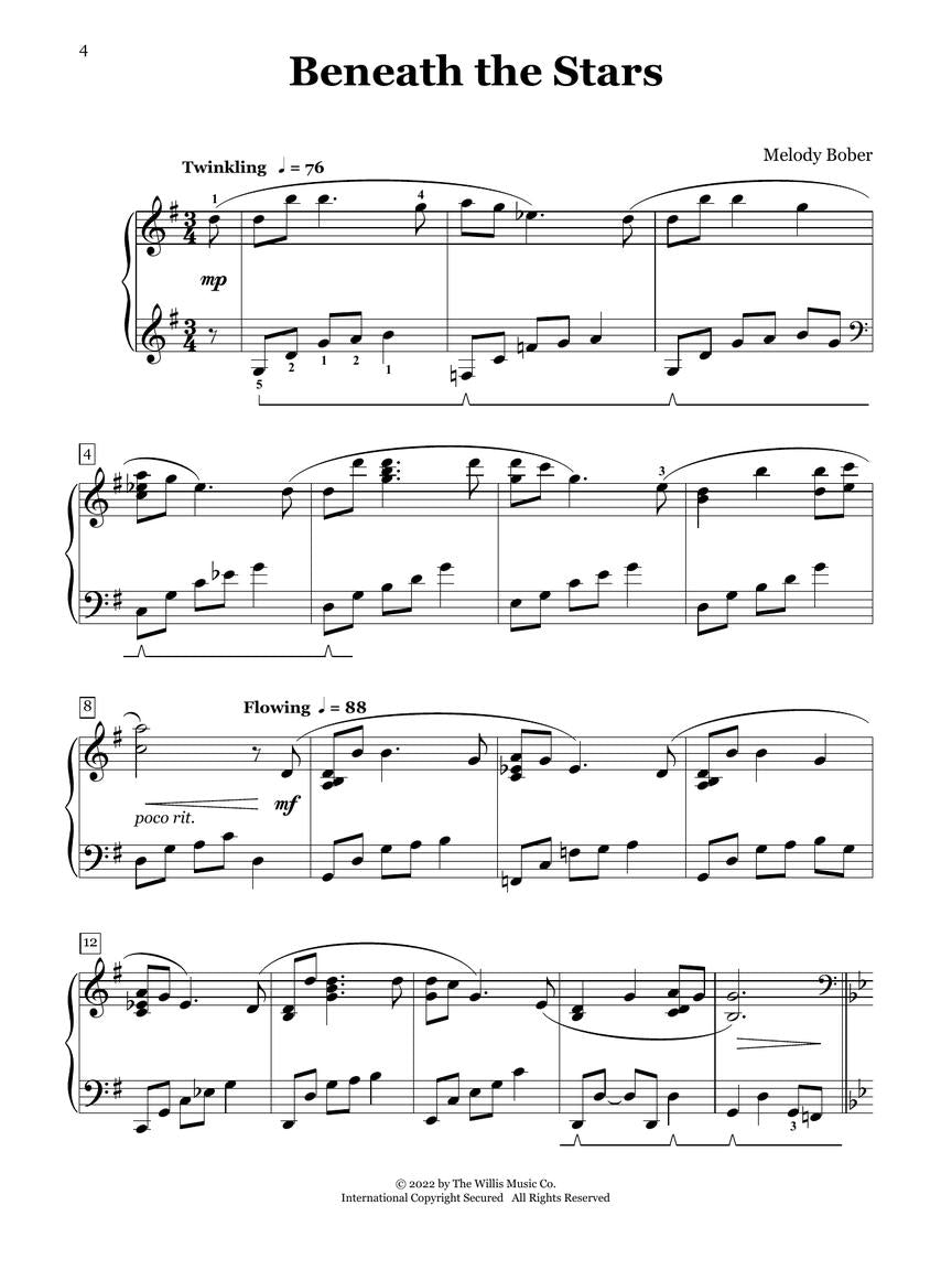 Bober Standout Solos for Recitals