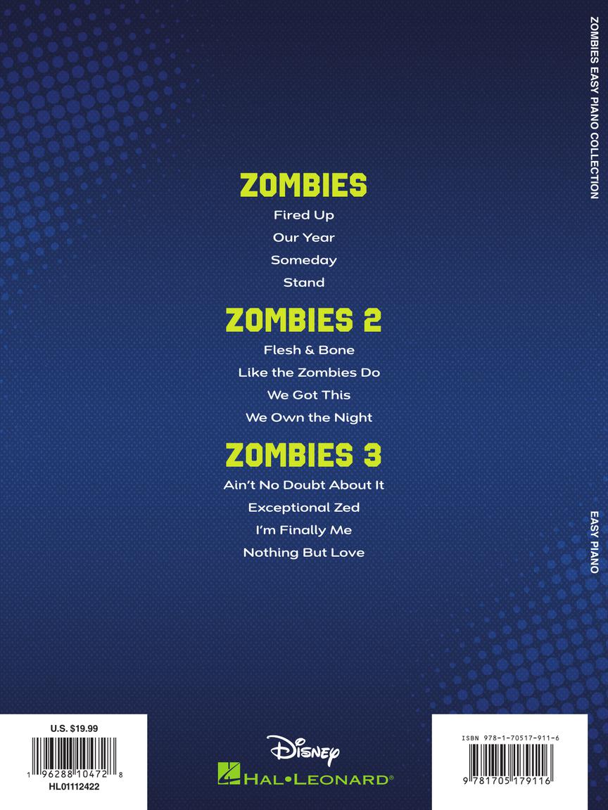 Zombies Easy Piano Collection
