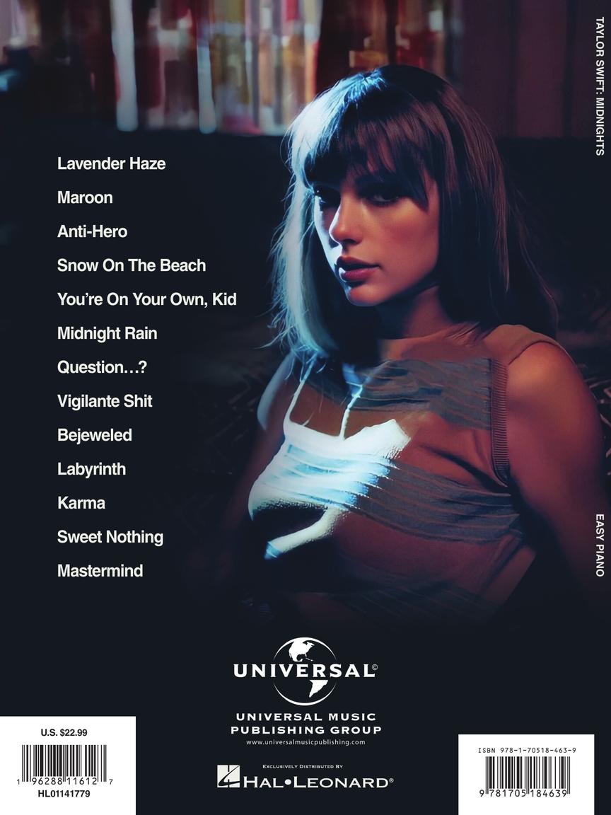 Swift Midnights (Easy Piano)