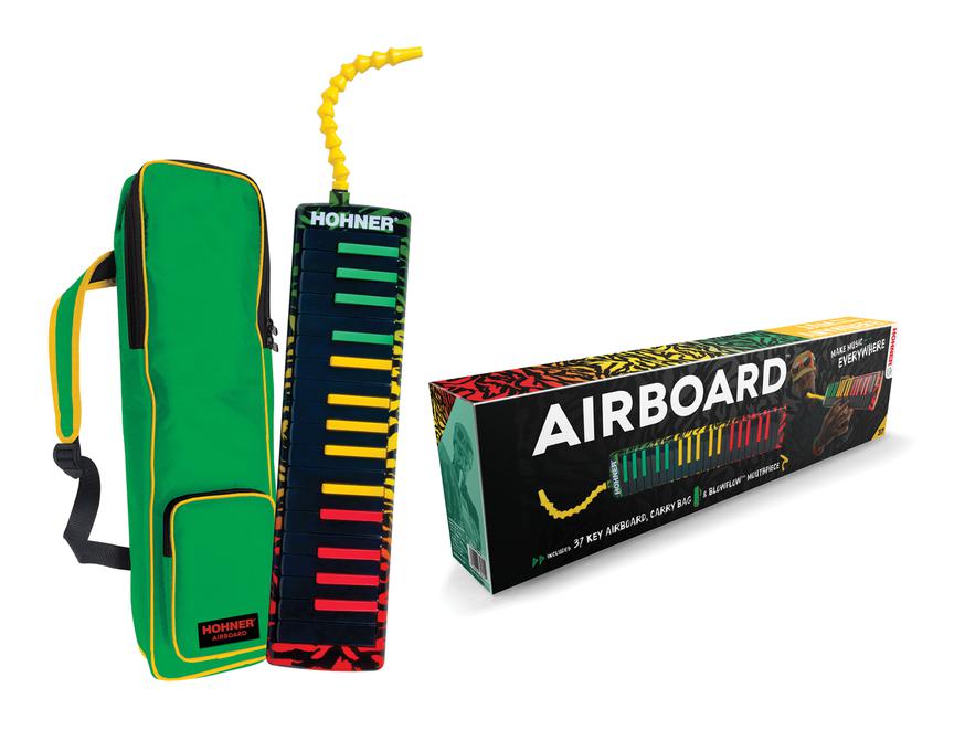 AirBoard 37-Key Melodica Rasta Print