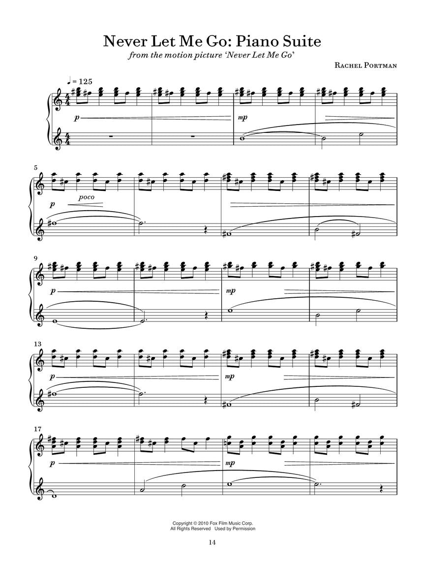 Portman – Beyond the Screen / Film Works on Piano