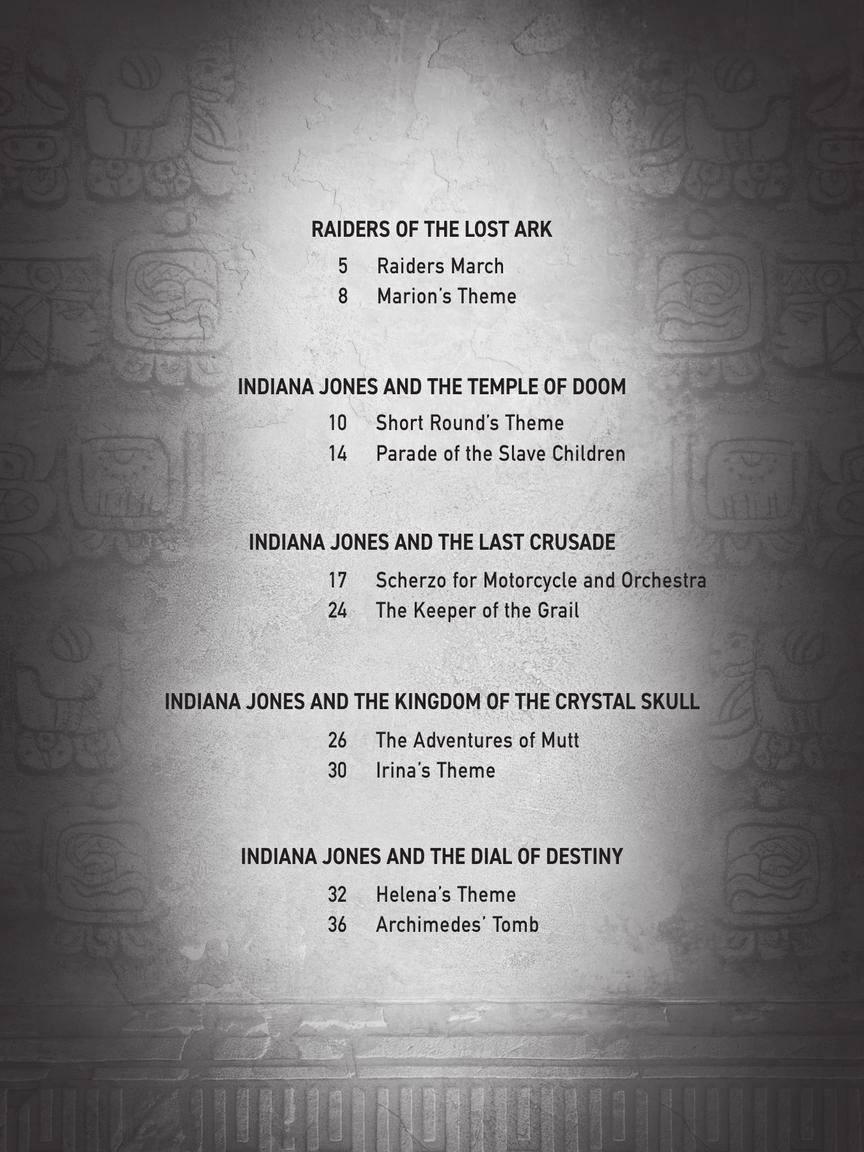 Willams Indiana Jones Piano Solo Collection