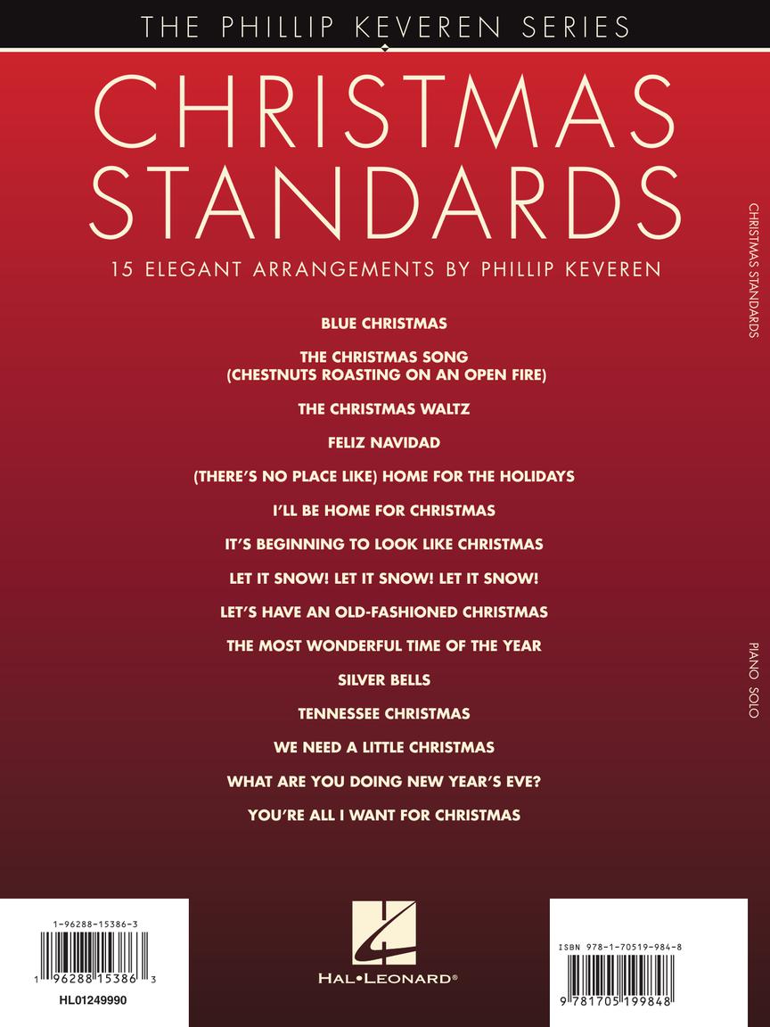 Christmas Standards 15 Elegant Arrangements for Piano
