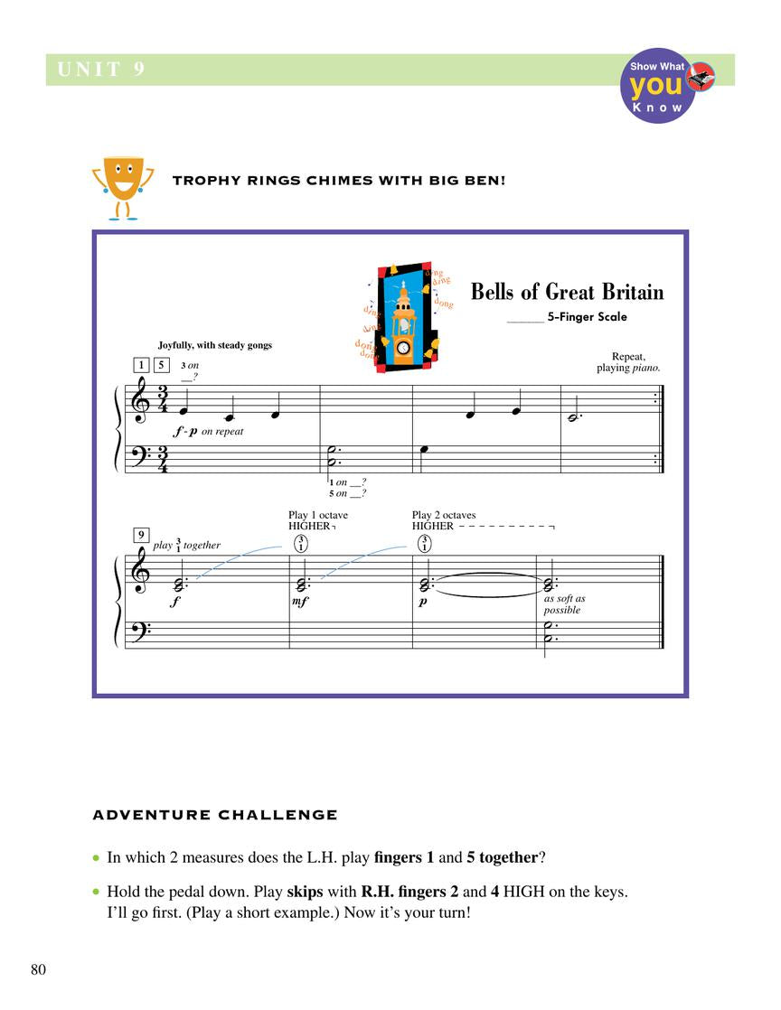 Faber Primer Level Unit Assessments Teacher Handbook Piano Adventures®