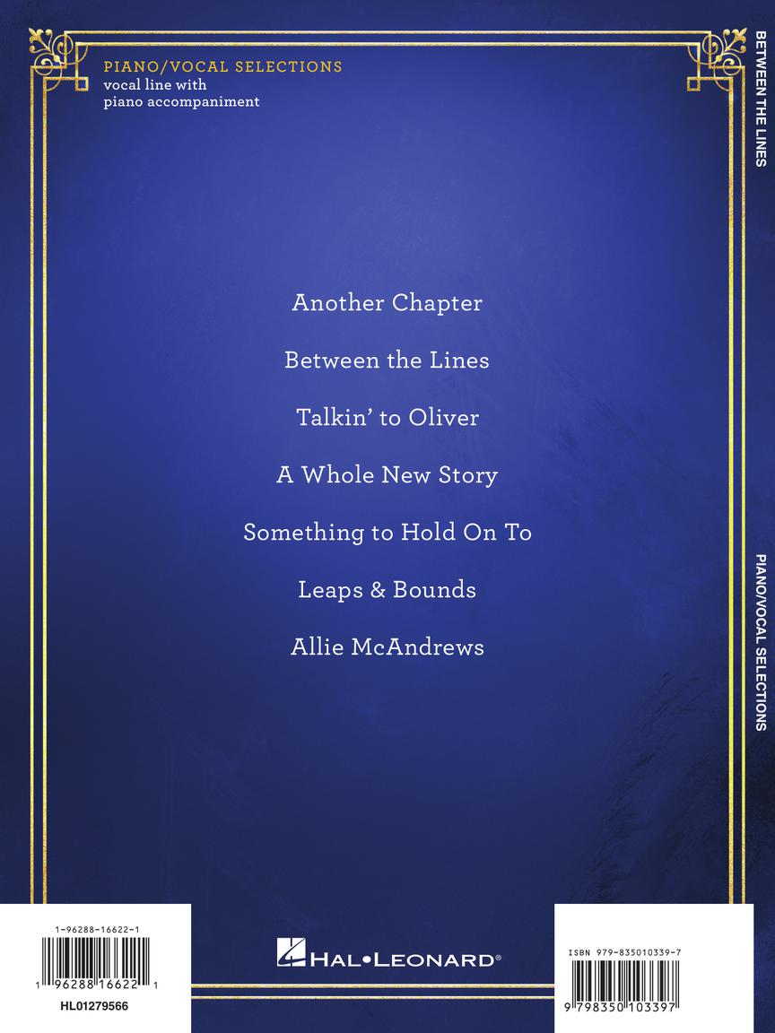 Between the Lines A New Musical