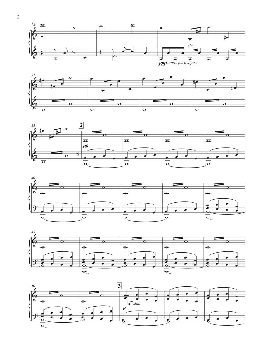 Einaudi Winter Journey Vocal Score