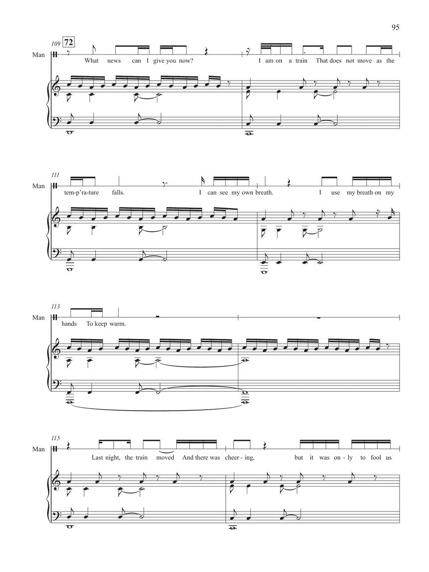 Einaudi Winter Journey Vocal Score