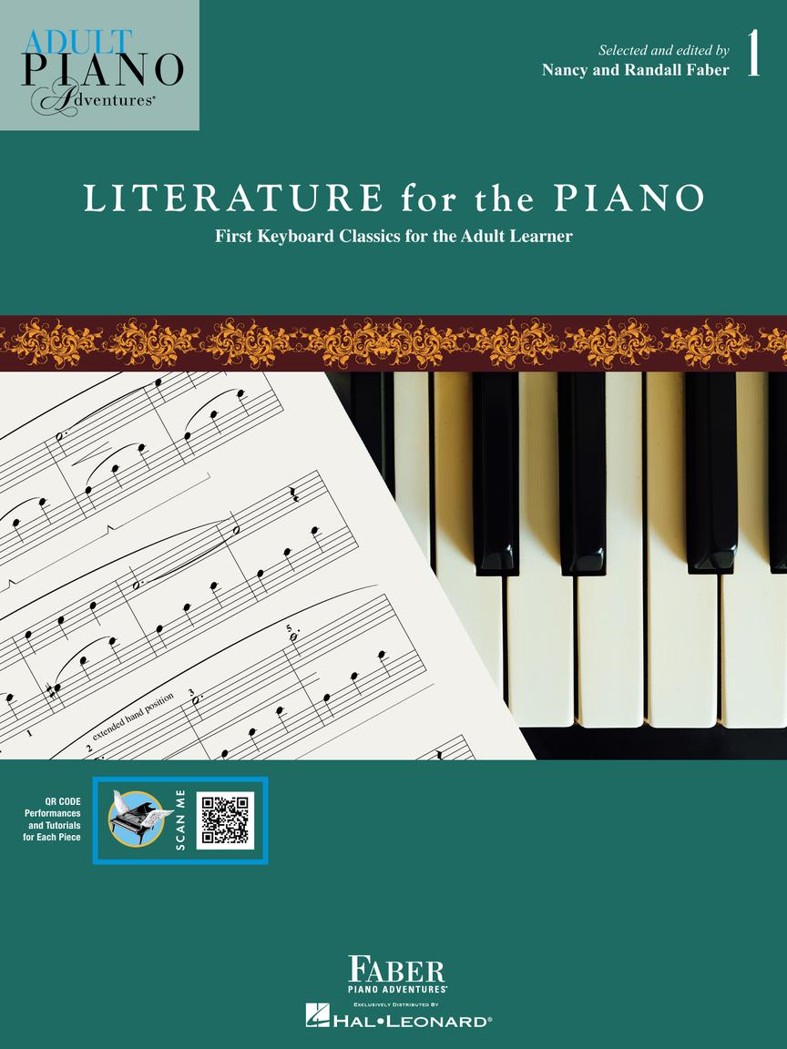 Faber Adult Piano Adventures Literature for the Piano Book 1