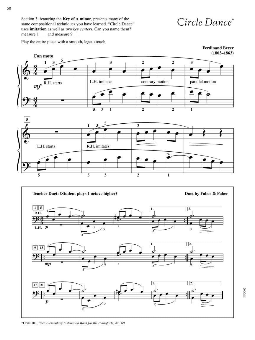 Faber Adult Piano Adventures Literature for the Piano Book 1