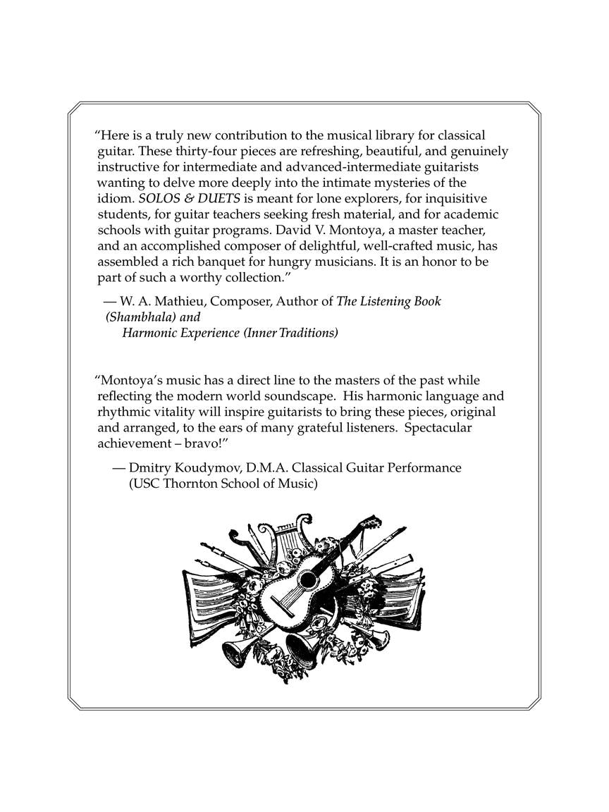 Solos and Duets for Classical Guitar