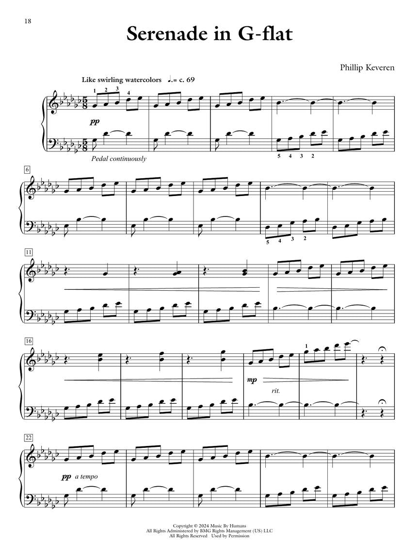 Keveren: Twelve Serenades for Piano