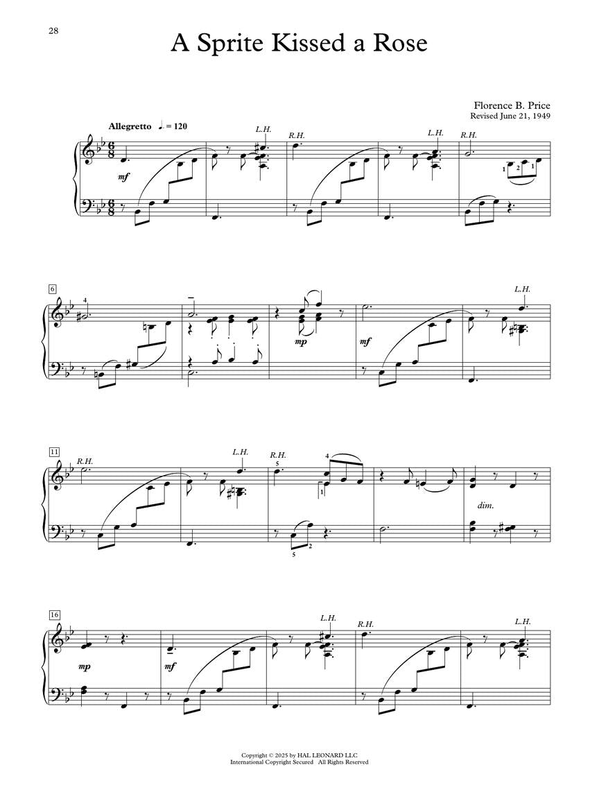 Price: Rediscovered Gems for Piano Solo