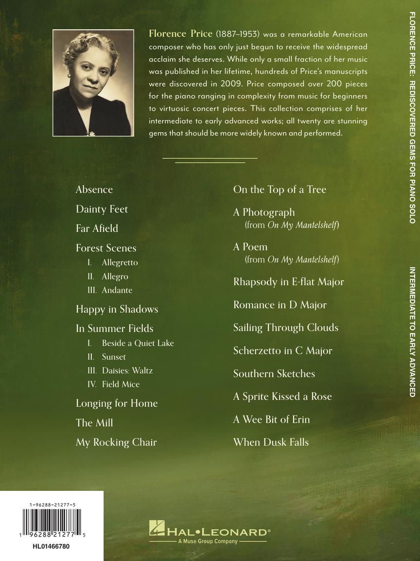 Price: Rediscovered Gems for Piano Solo