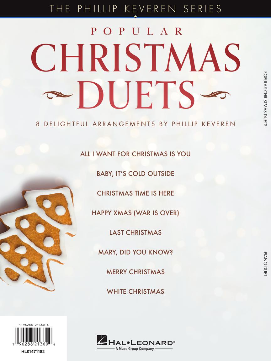 Popular Christmas Duets 8 Delightful Arrangements for Piano Duet