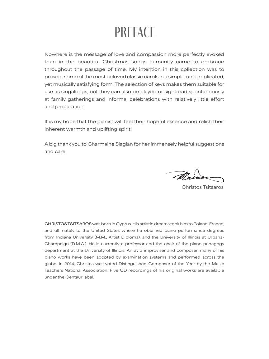 Simply Christmas 24 Short and Stylish Piano Arrangements of Favorite Carols