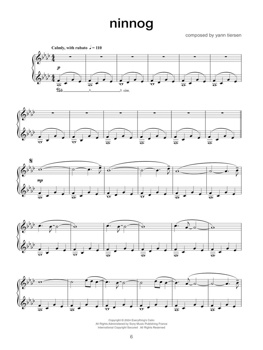 Tiersen: Rathlin from a Distance Piano Solo