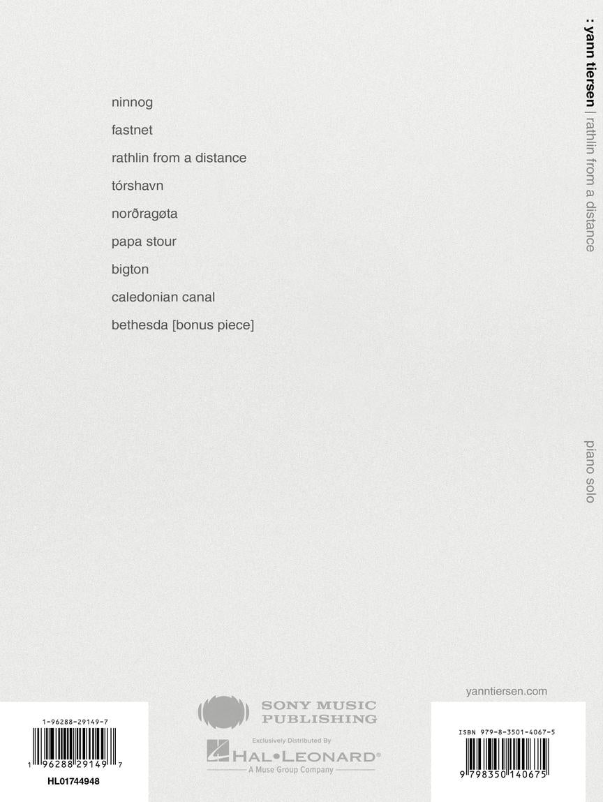 Tiersen: Rathlin from a Distance Piano Solo