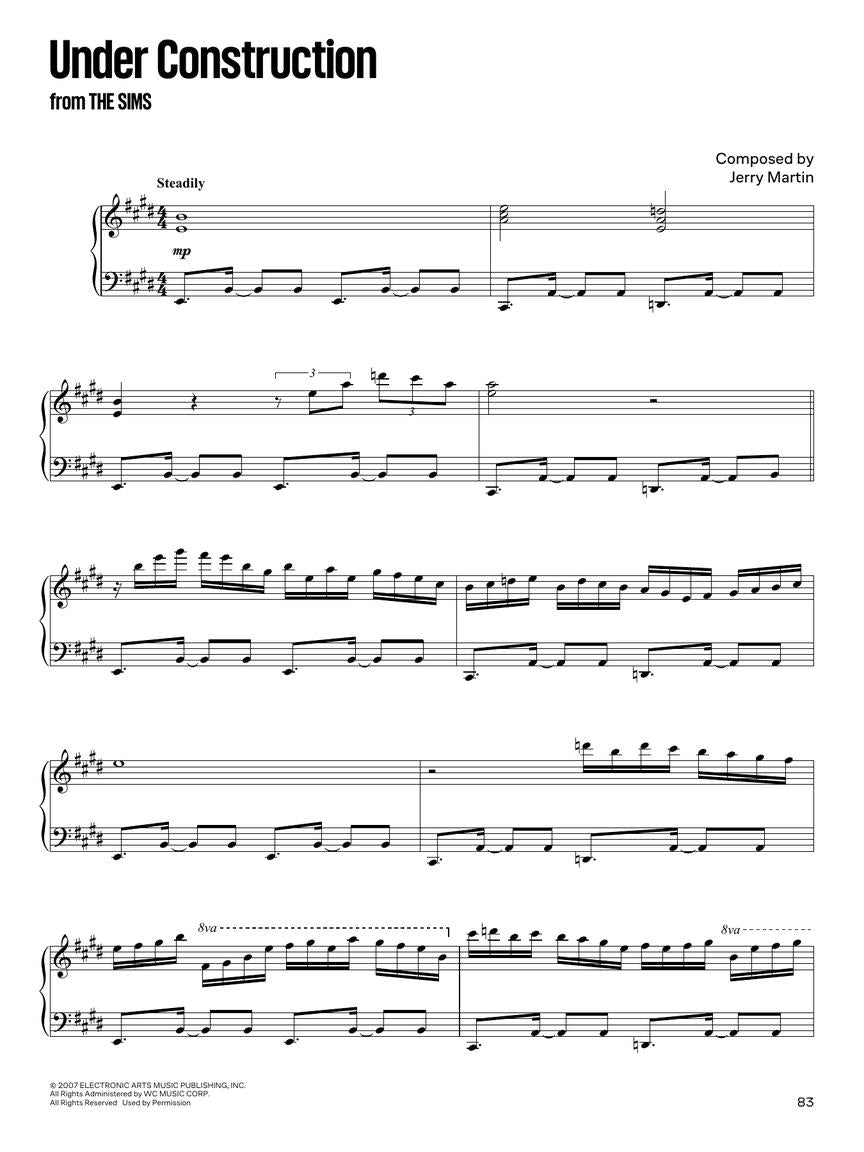 Popular Video Game Themes for Piano Solo