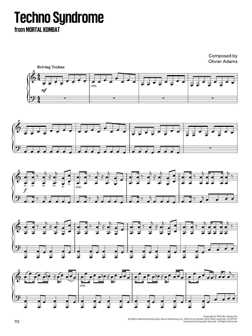 Popular Video Game Themes for Piano Solo