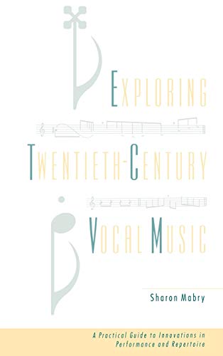 Exploring 20th Century Vocal Music