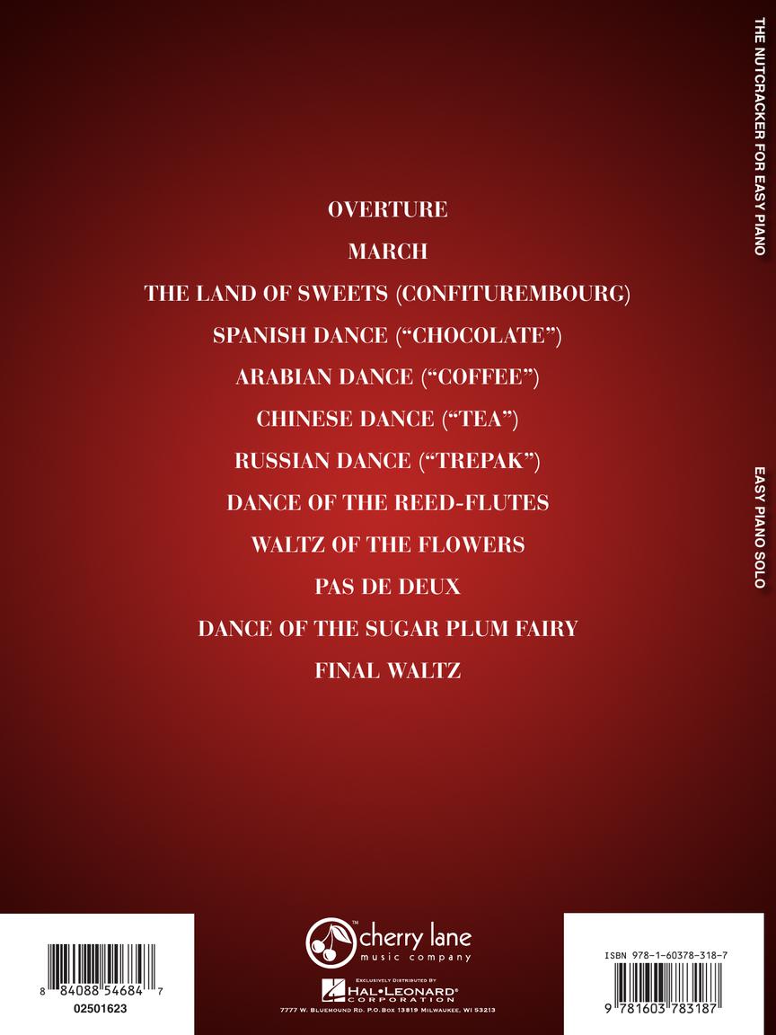 Tchaikovsky The Nutcracker for Easy Piano