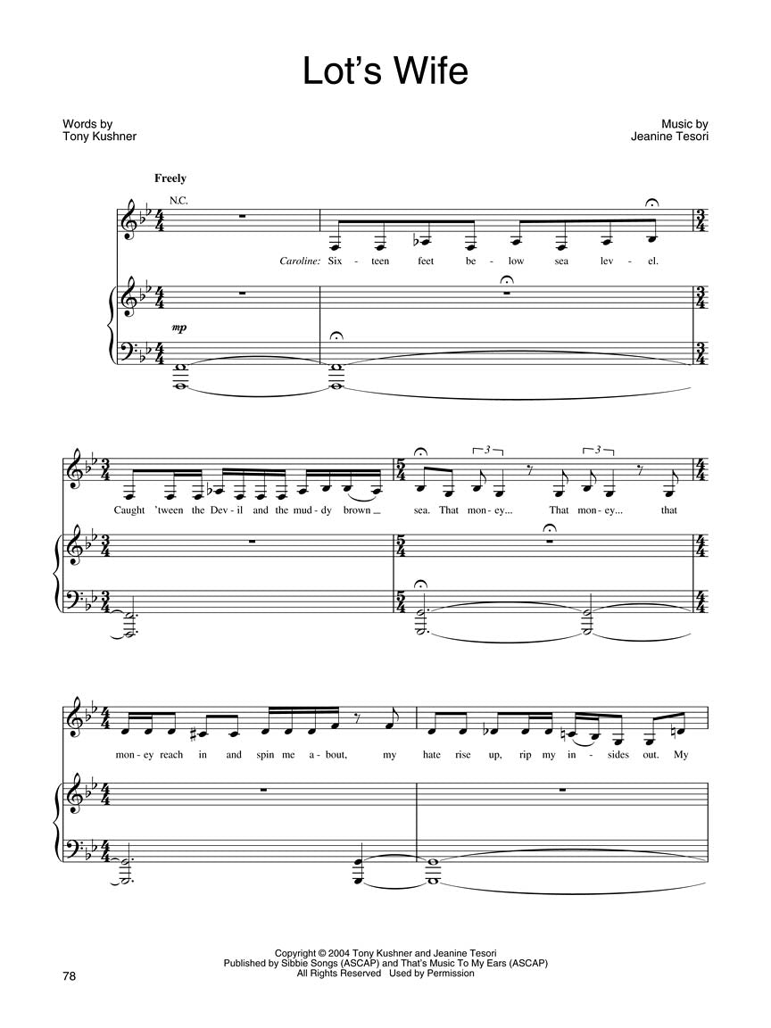 Caroline, Or Change - Vocal Selections