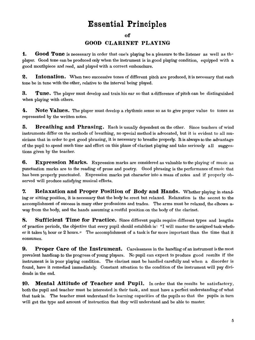 Rubank Intermediate Method - Clarinet