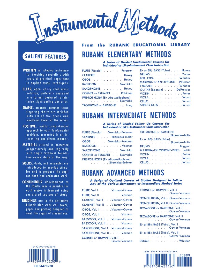 Rubank Intermediate Method - Bassoon