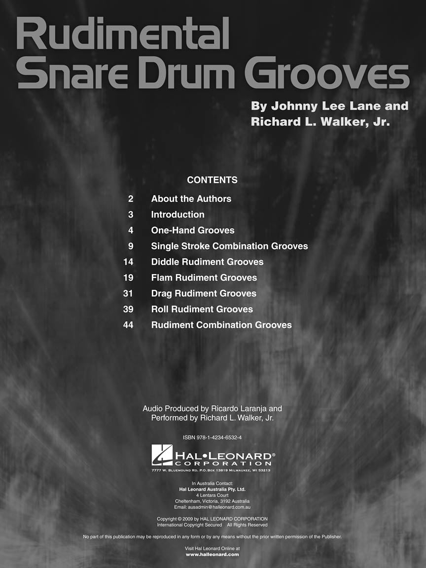 Rudimental Snare Drum Grooves