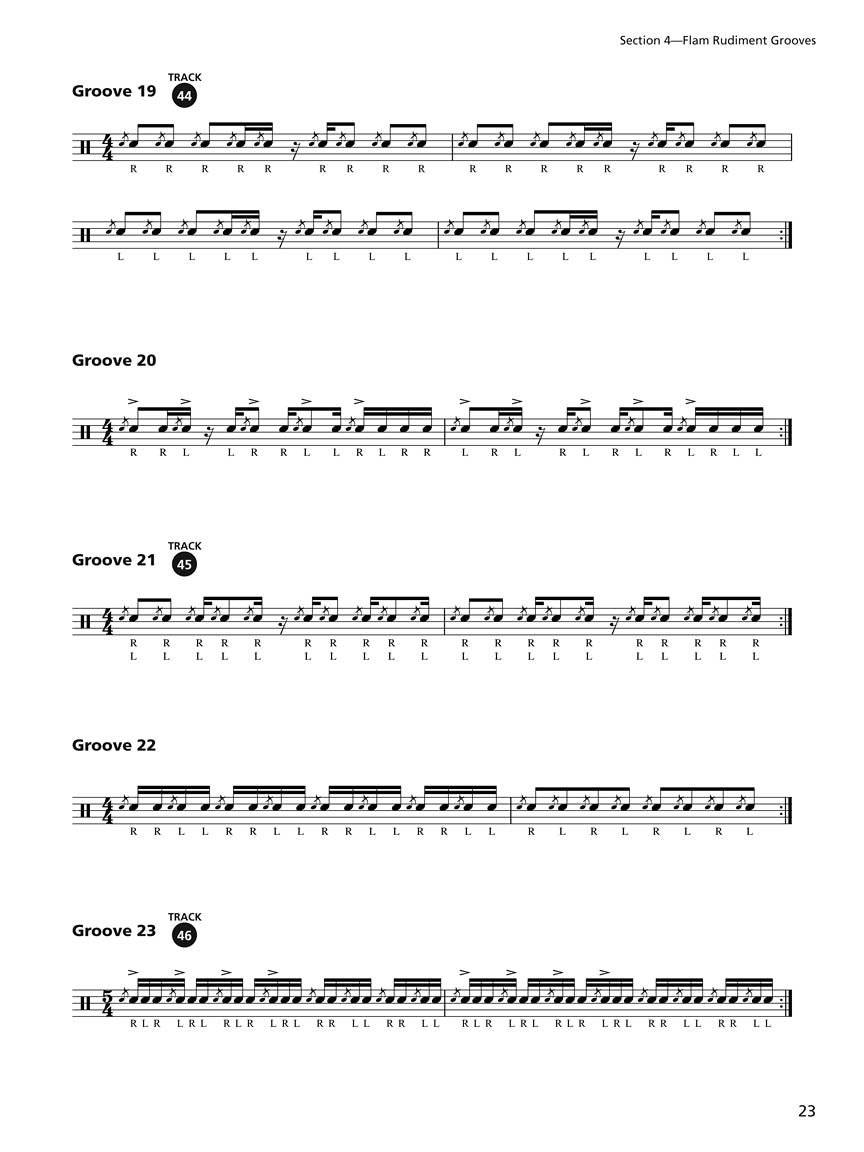 Rudimental Snare Drum Grooves