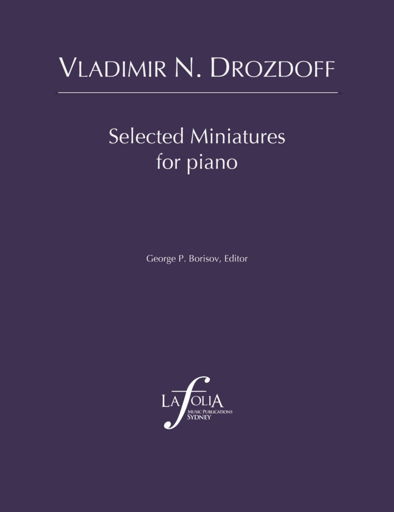 Drozdoff Selected Miniatures for Piano