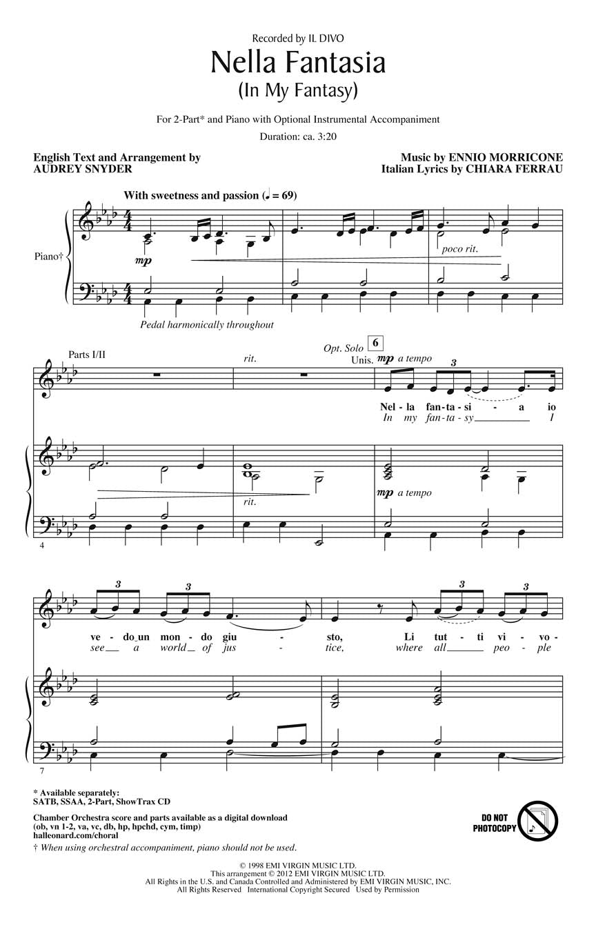 Morricone Nella Fantasia (In My Fantasy)