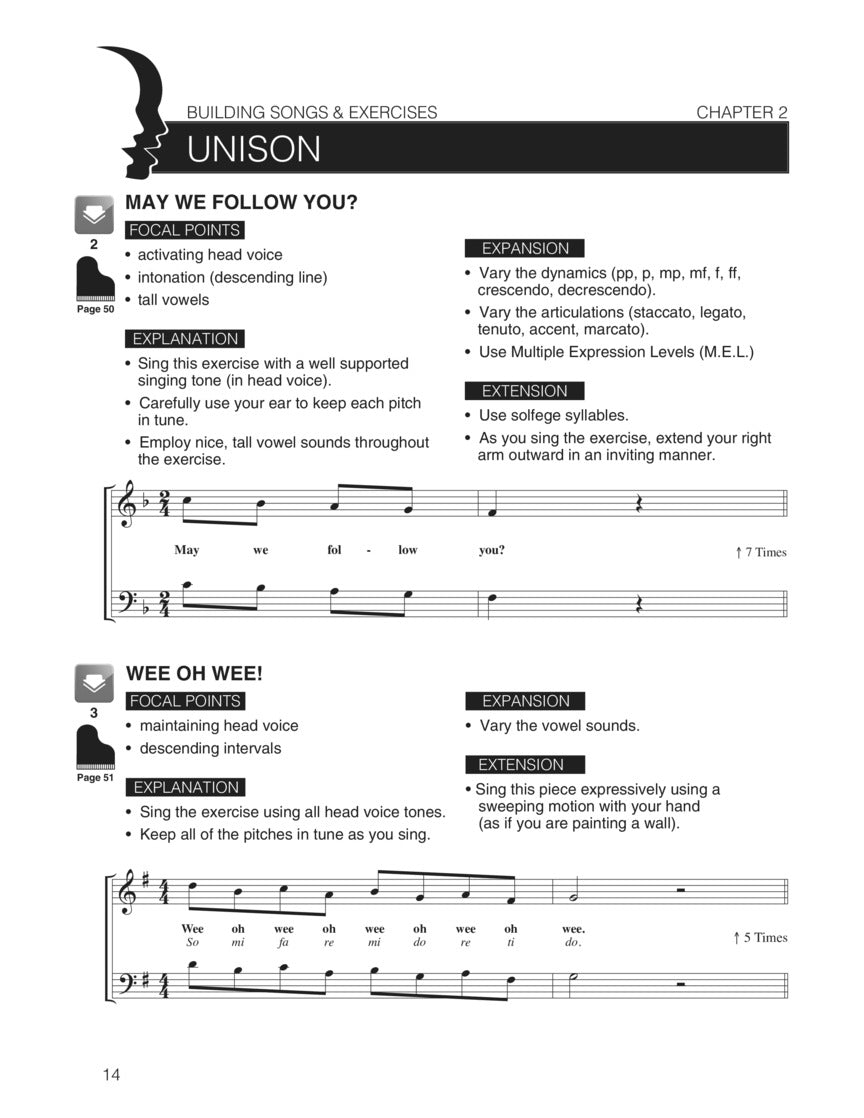 Choir Builders Fundamental Vocal Techniques for Classroom and General Use
